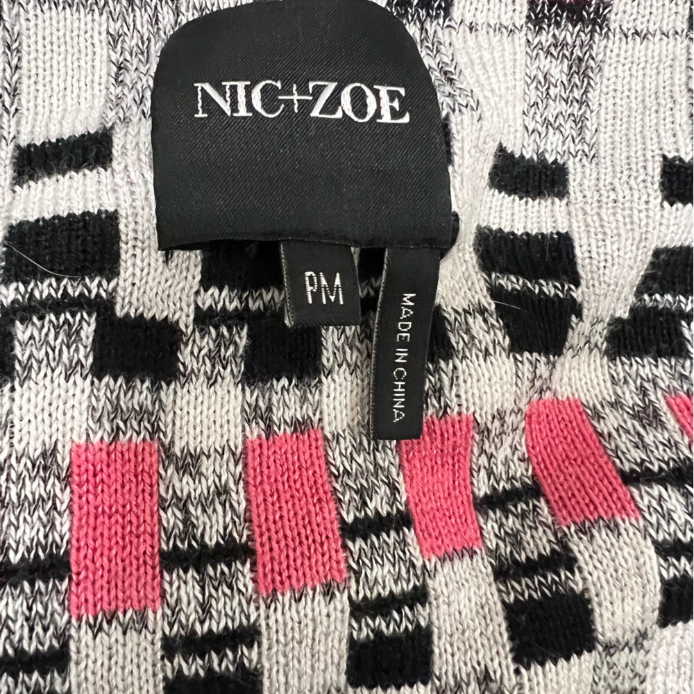 Nic + Zoe open front cardigan PM Petite Medium - Picture 4 of 5